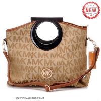 michael kors berkley logo groot beige clutches Tassen Winkel c7tbq293